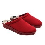 Rohde slipper rood textiel 2291